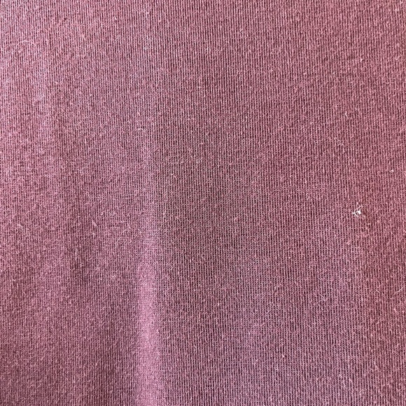 Eileen Fisher Organic Cotton Purple Short Sleeve T-Shirt Dress - Picture 5 of 11